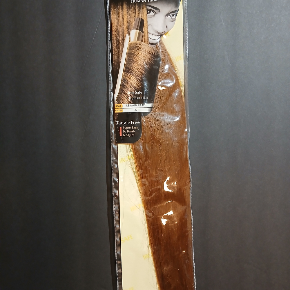 Tangle-Free Brown Hair Extension